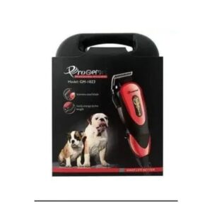 Máquina peluquera canina recargable Gemei con 4 guías de corte - Berelski
