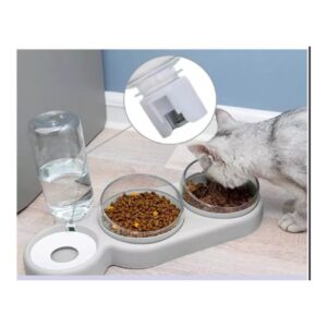 Tazones para gatos con dispensador automático de agua 3 en 1 - Berelski